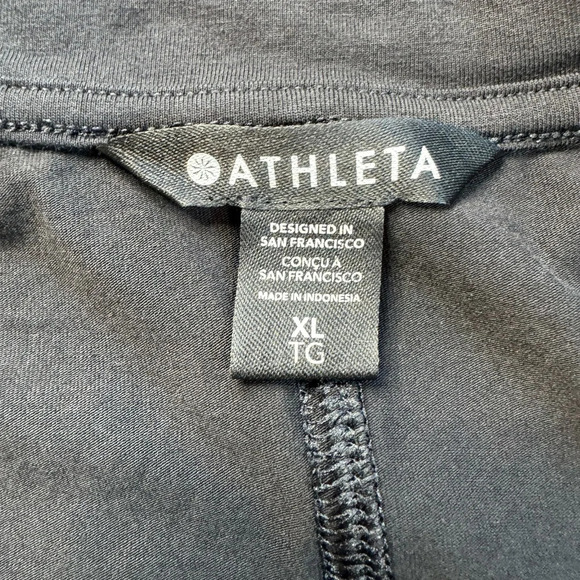 Athleta EFFORTLESS TEE DRESS Black - Picture 7 of 7